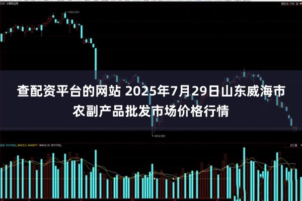 查配资平台的网站 2025年7月29日山东威海市农副产品批发市场价格行情